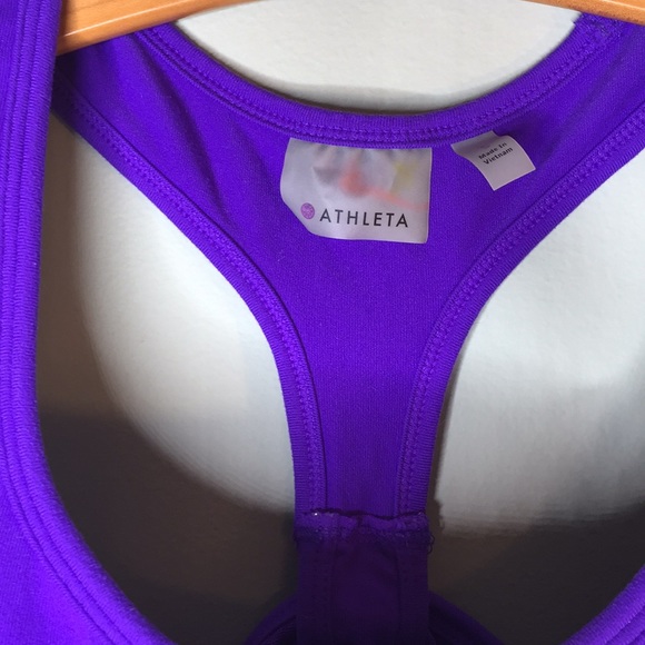 Purple Exercise Tank Athleta - Picture 2 of 4